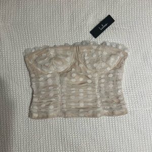 Lulus strapless top